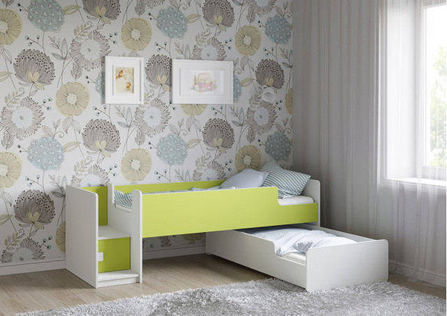 Детская выкатная кровать Легенда К302.41 в Волгодонске