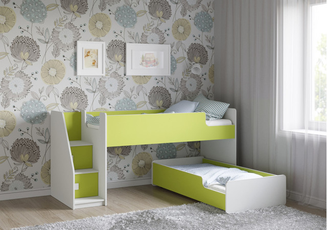 Детская выкатная кровать Легенда К402.41 в Волгодонске